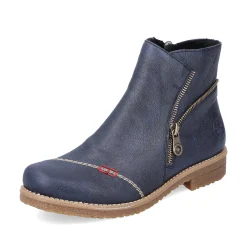 Rieker Women'S Short Boots Navy Blue
