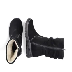 Rieker Women'S Short Boots Midnight Black