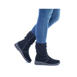 Rieker Women'S Short Boots Midnight Black
