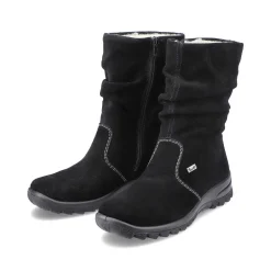 Rieker Women'S Short Boots Midnight Black