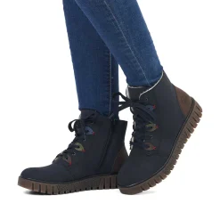 Rieker Women'S Short Boots Navy Blue