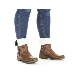 Rieker Women'S Short Boots Chestnut Brown