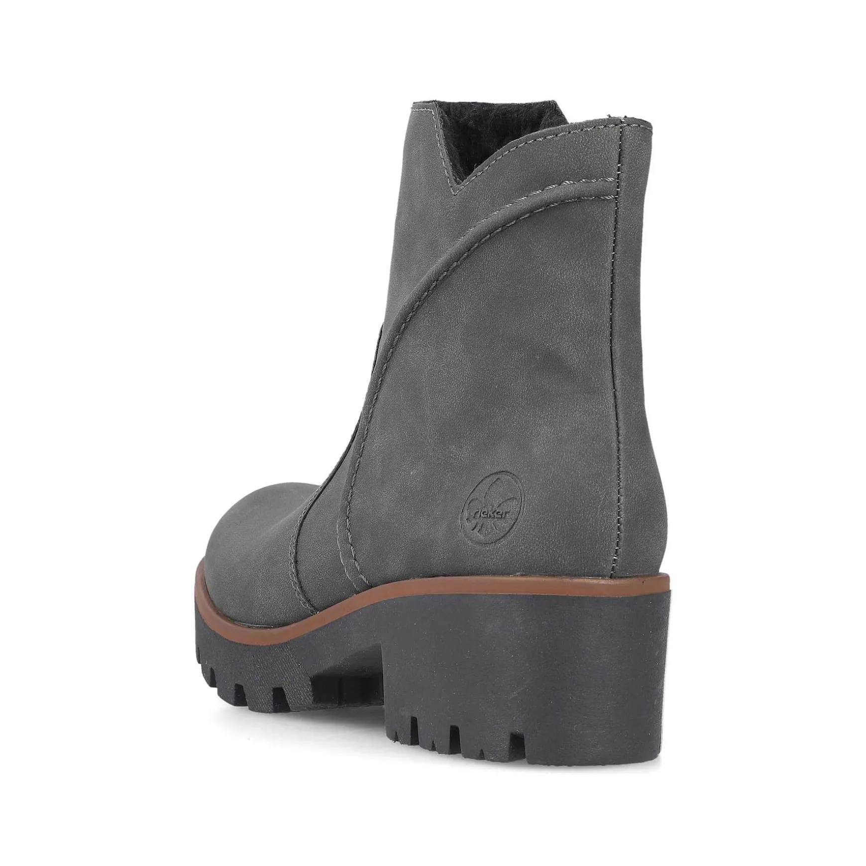 Rieker Women'S Short Boots Brown Gray