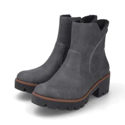 Rieker Women'S Short Boots Brown Gray