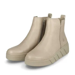 Rieker Women'S Short Boots Cream Beige