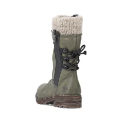 Rieker Women'S Short Boots Khaki Green