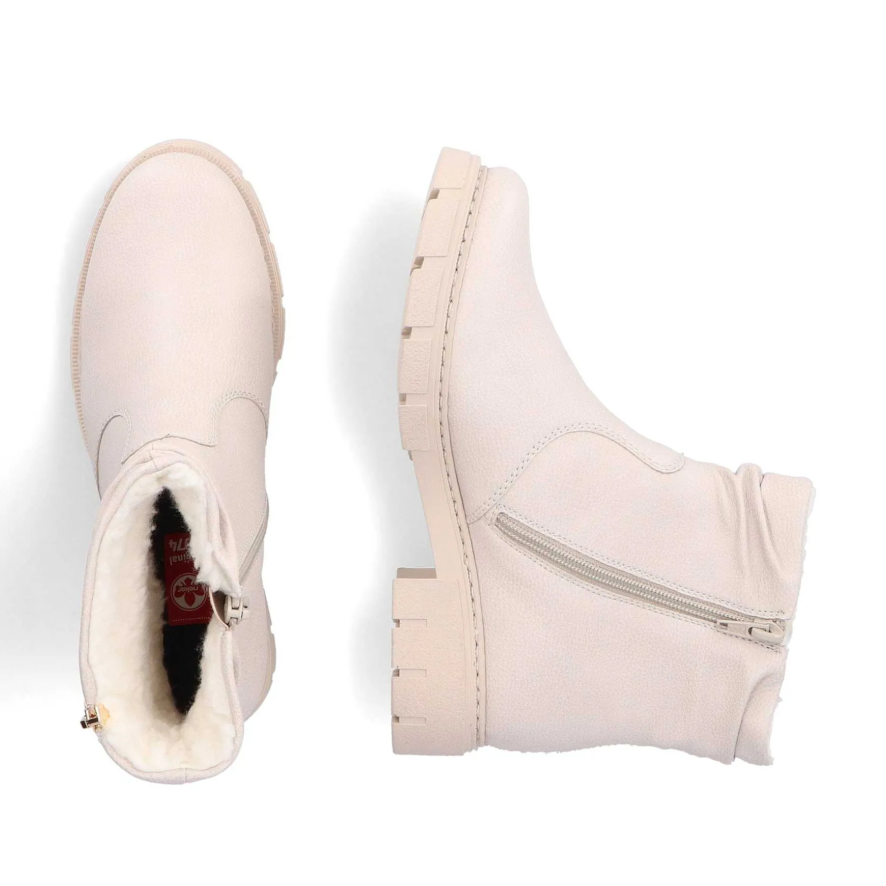 Rieker Women'S Short Boots Light Beige