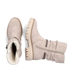 Rieker Women'S Short Boots Light Beige