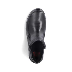 Rieker Women'S Short Boots Glossy Black