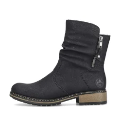 Rieker Women'S Short Boots Graphite Black