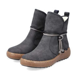 Rieker Women'S Short Boots Granite Gray