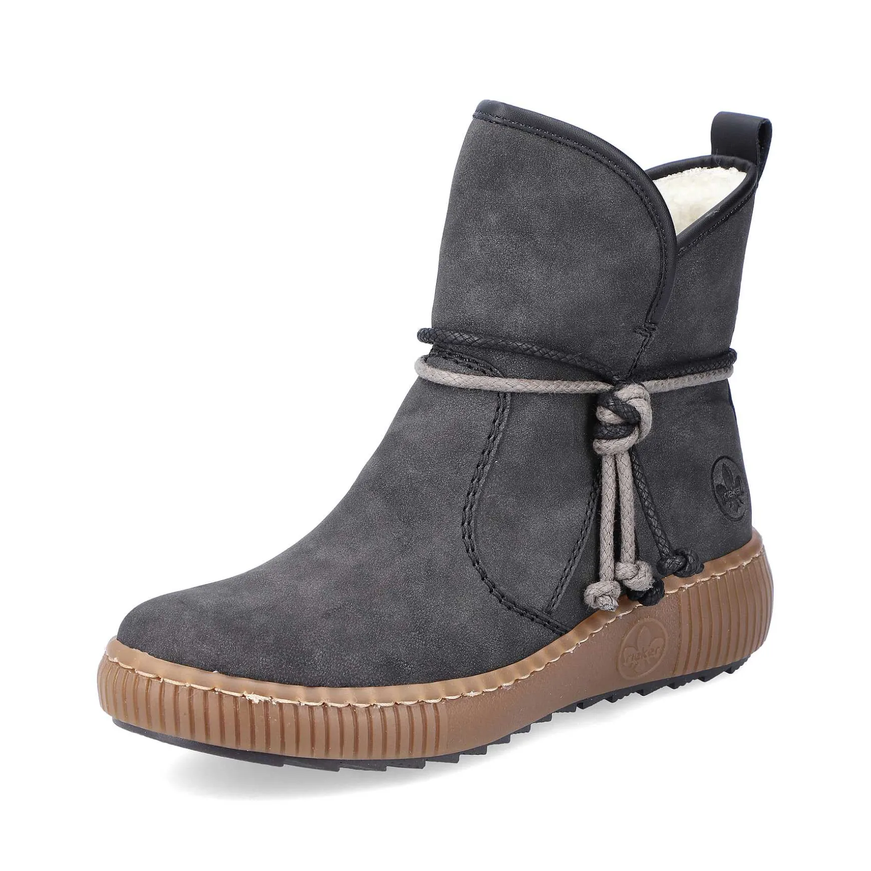 Rieker Women'S Short Boots Granite Gray