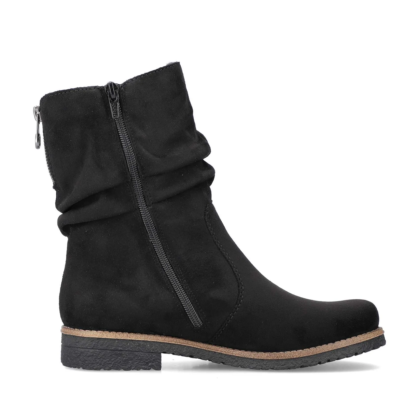 Rieker Women'S Short Boots Graphite Black