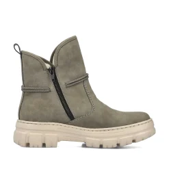 Rieker Women'S Short Boots Gray Green