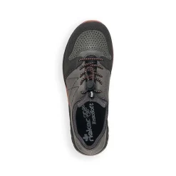 Rieker Women'S Slippers Asphalt Gray