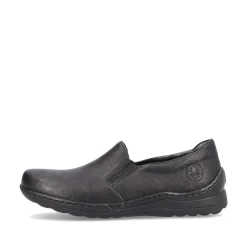 Rieker Women'S Slippers Asphalt Black