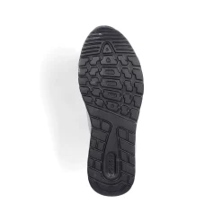 Rieker Women'S Slippers Baby Blue-Cream White