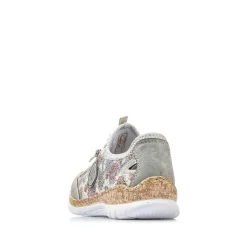 Rieker Women'S Slippers Beige-Multi