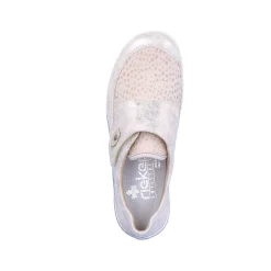 Rieker Women'S Slippers Champagne Metallic