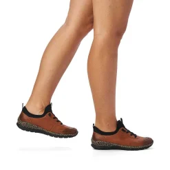 Rieker Women'S Slippers Chestnut Brown