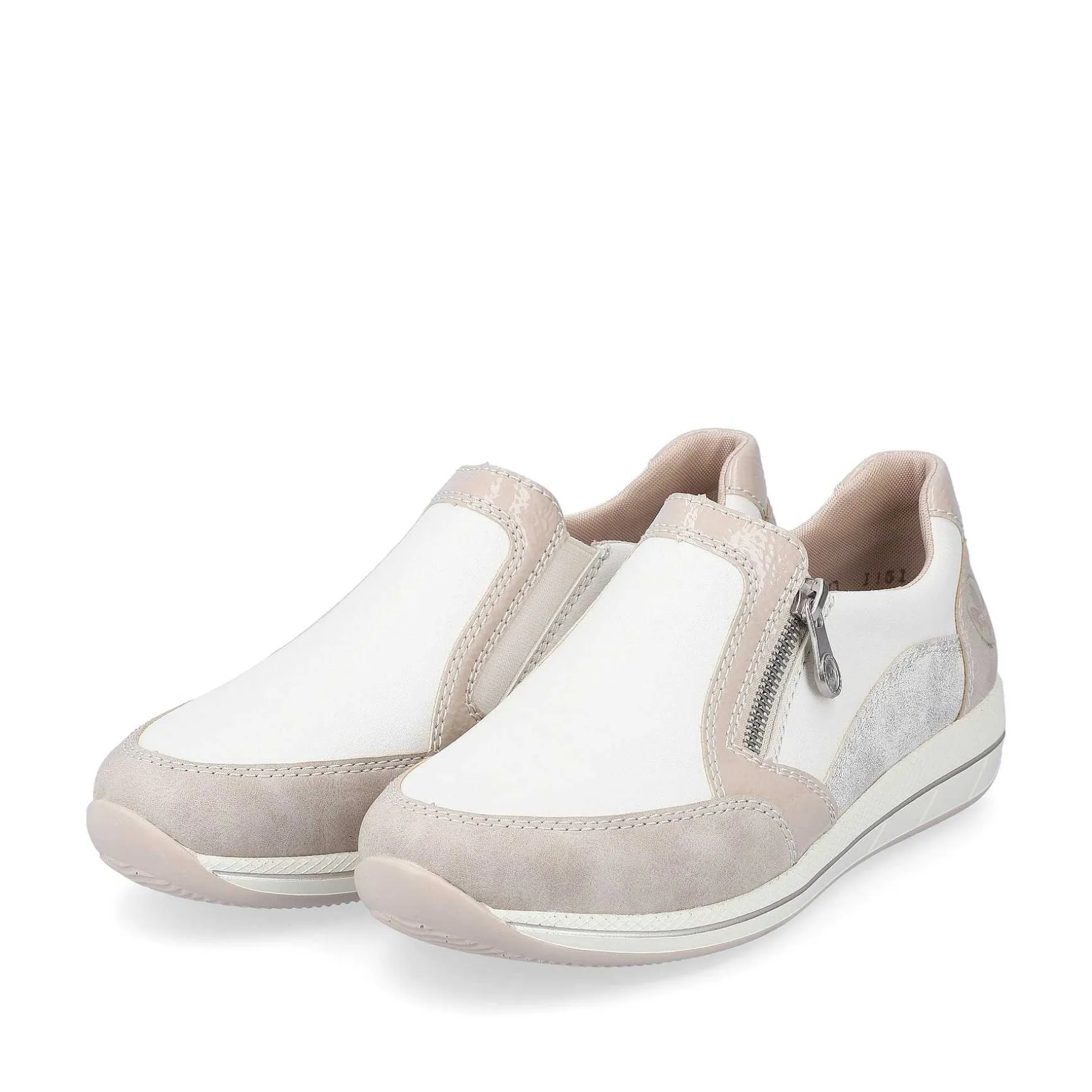 Rieker Women'S Slippers Cream White