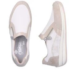 Rieker Women'S Slippers Cream White