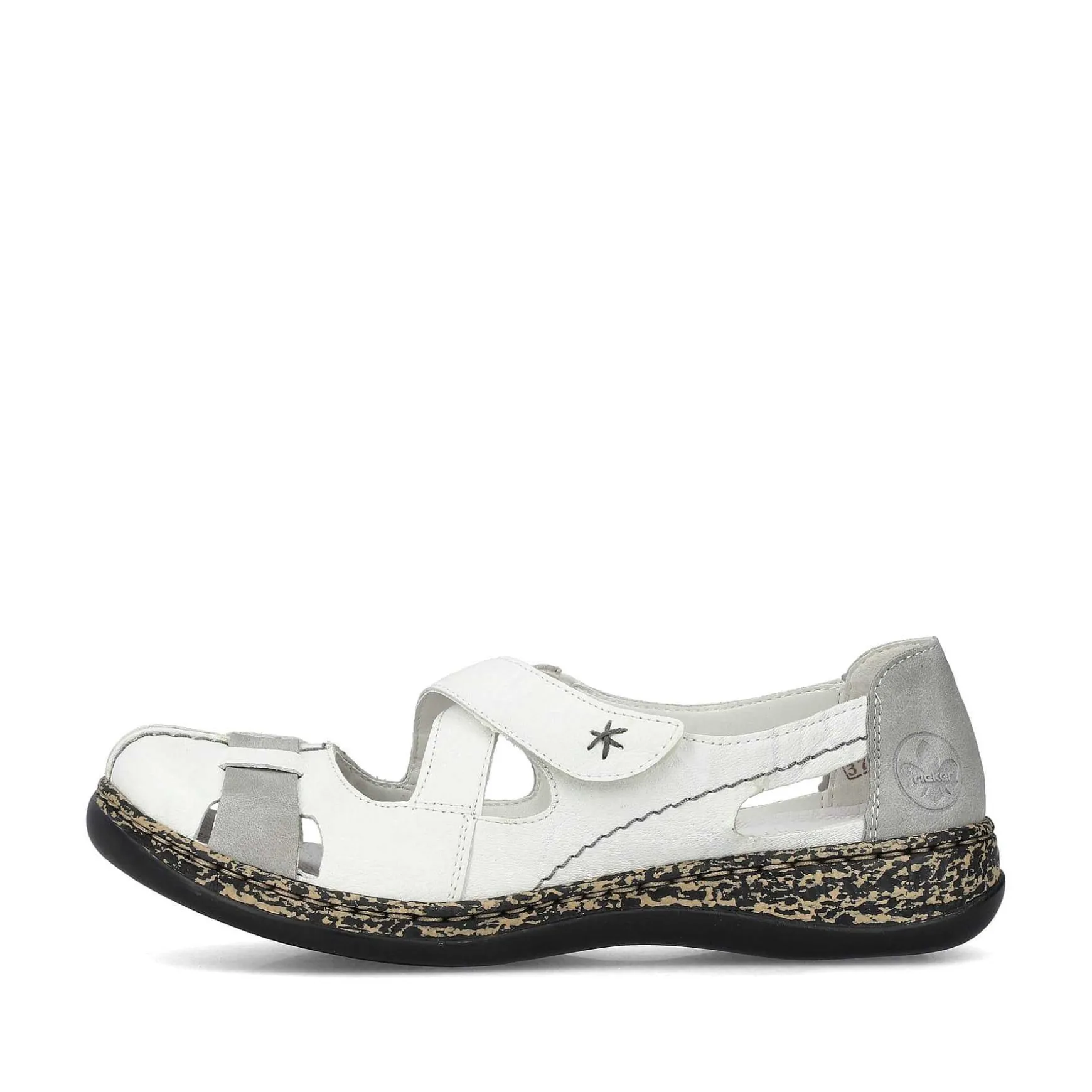 Rieker Women'S Slippers Crystal White