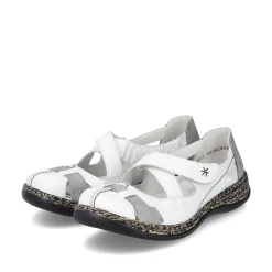 Rieker Women'S Slippers Crystal White