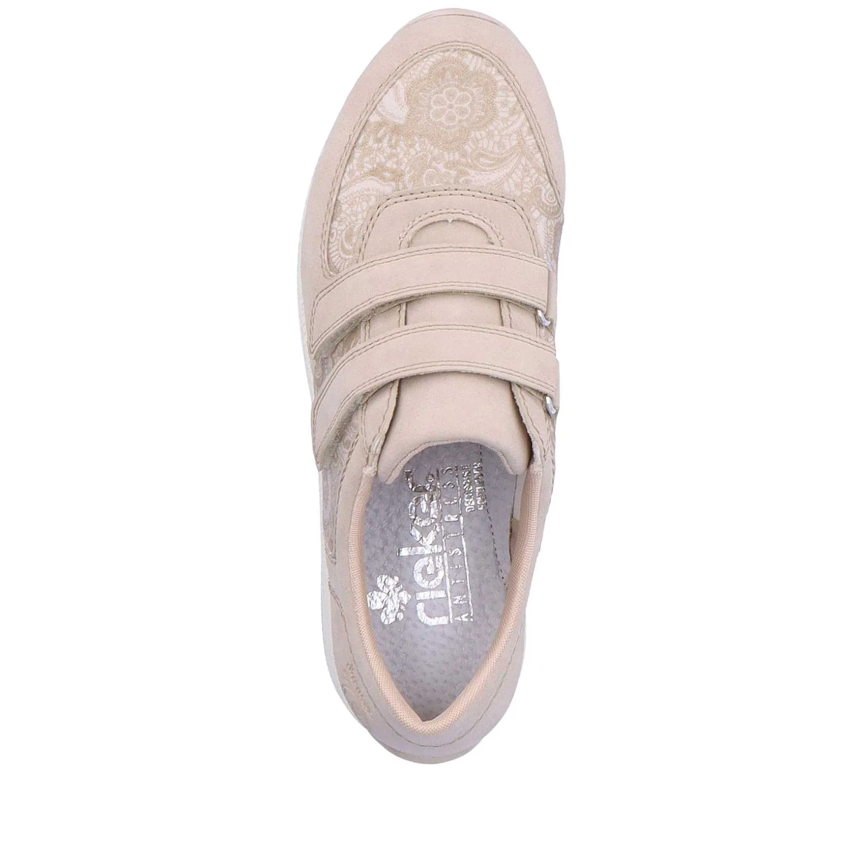 Rieker Women'S Slippers Cream Beige
