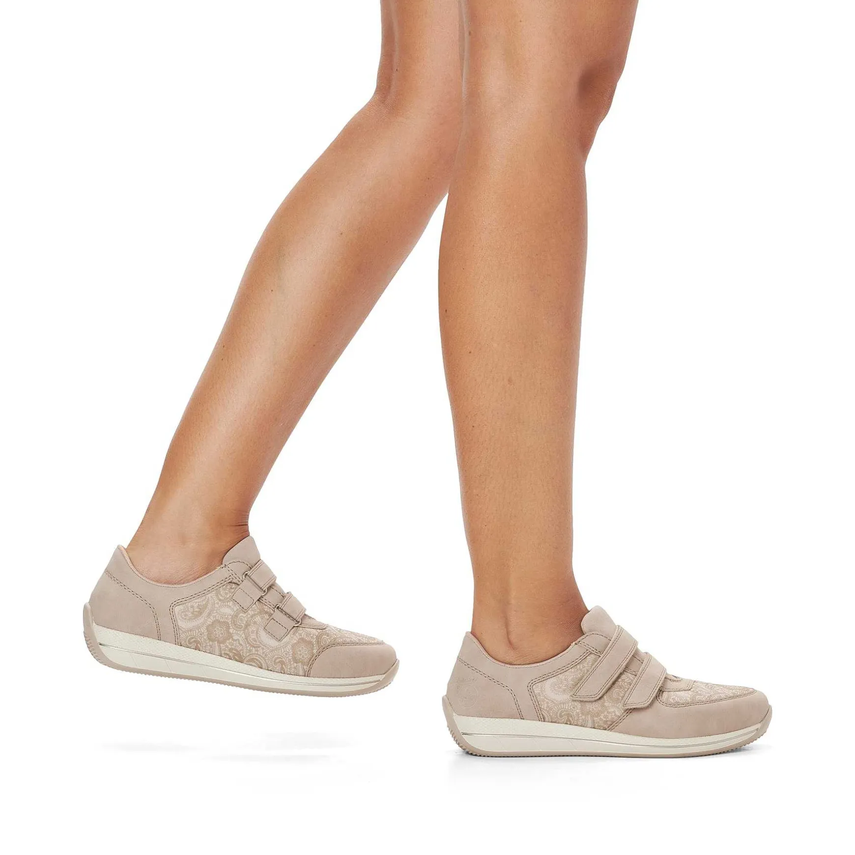 Rieker Women'S Slippers Cream Beige