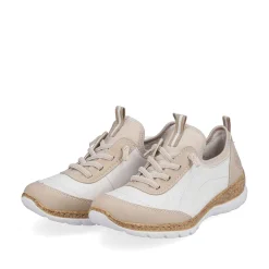 Rieker Women'S Slippers Cream White