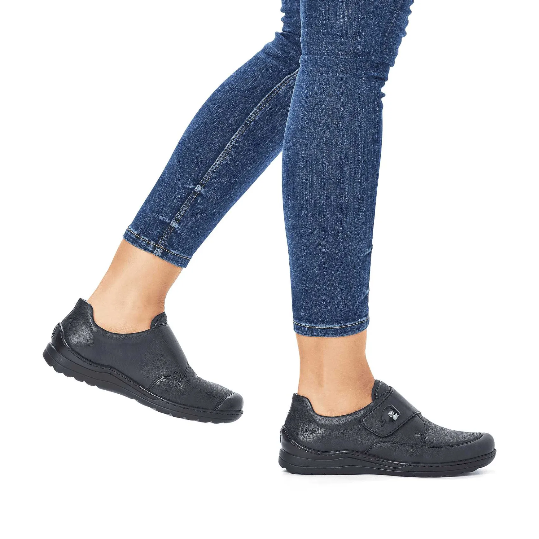 Rieker Women'S Slippers Dark Blue