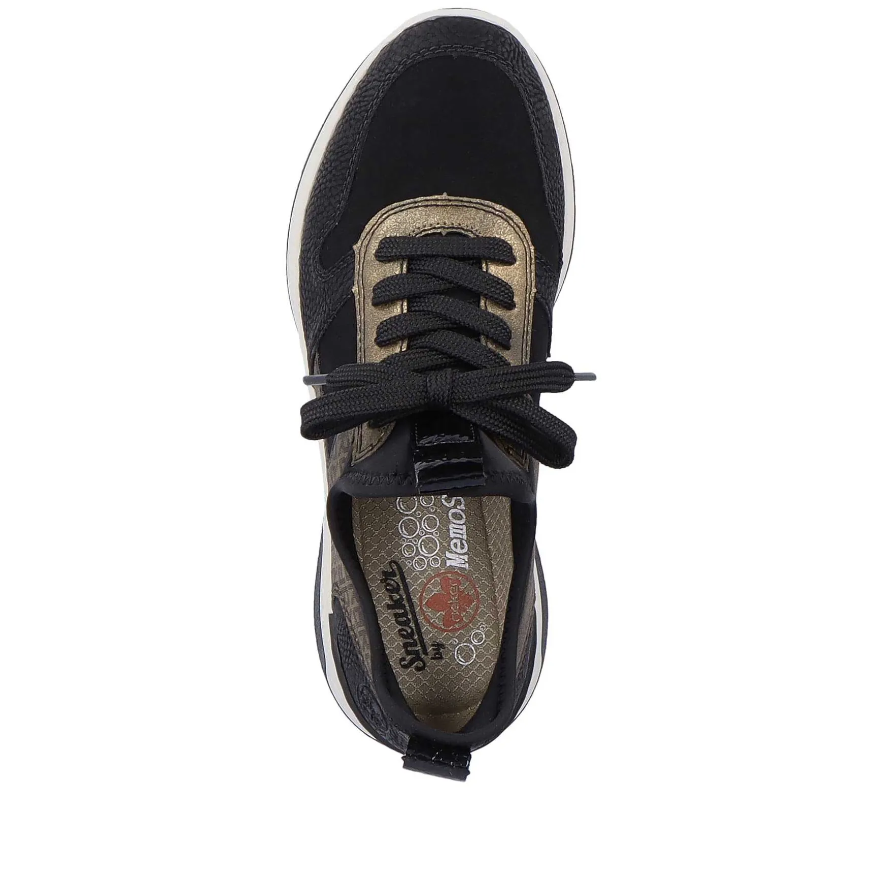 Rieker Women'S Slippers Deep Black-Khaki