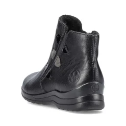 Rieker Women'S Slippers Glossy Black