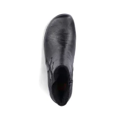 Rieker Women'S Slippers Glossy Black