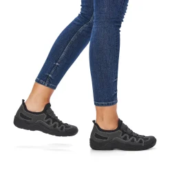 Rieker Women'S Slippers Granite Gray