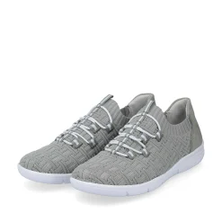 Rieker Women'S Slippers Green Grey