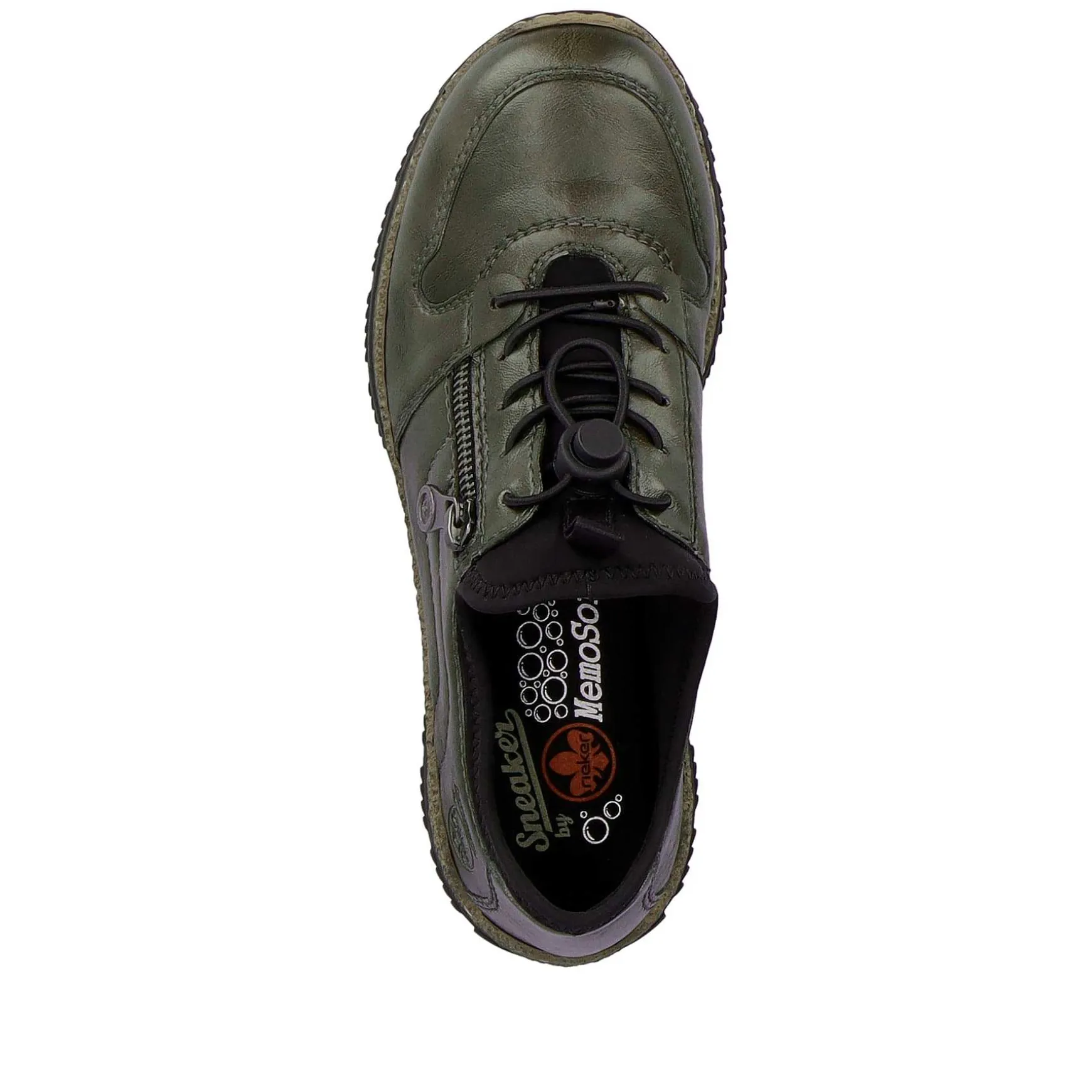 Rieker Women'S Slippers Grey-Green-Black