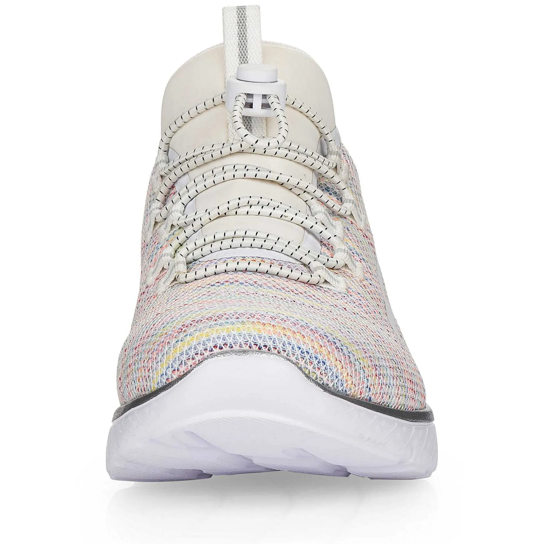 Rieker Women'S Slippers In White And Rainbow Colour