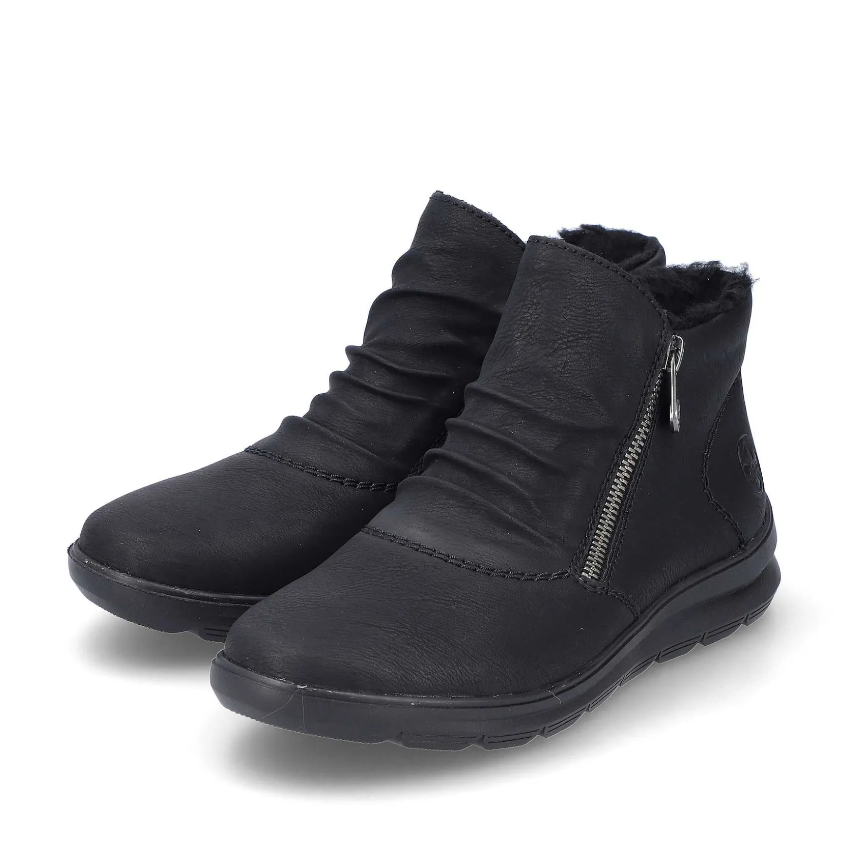 Rieker Women'S Slippers Jet Black