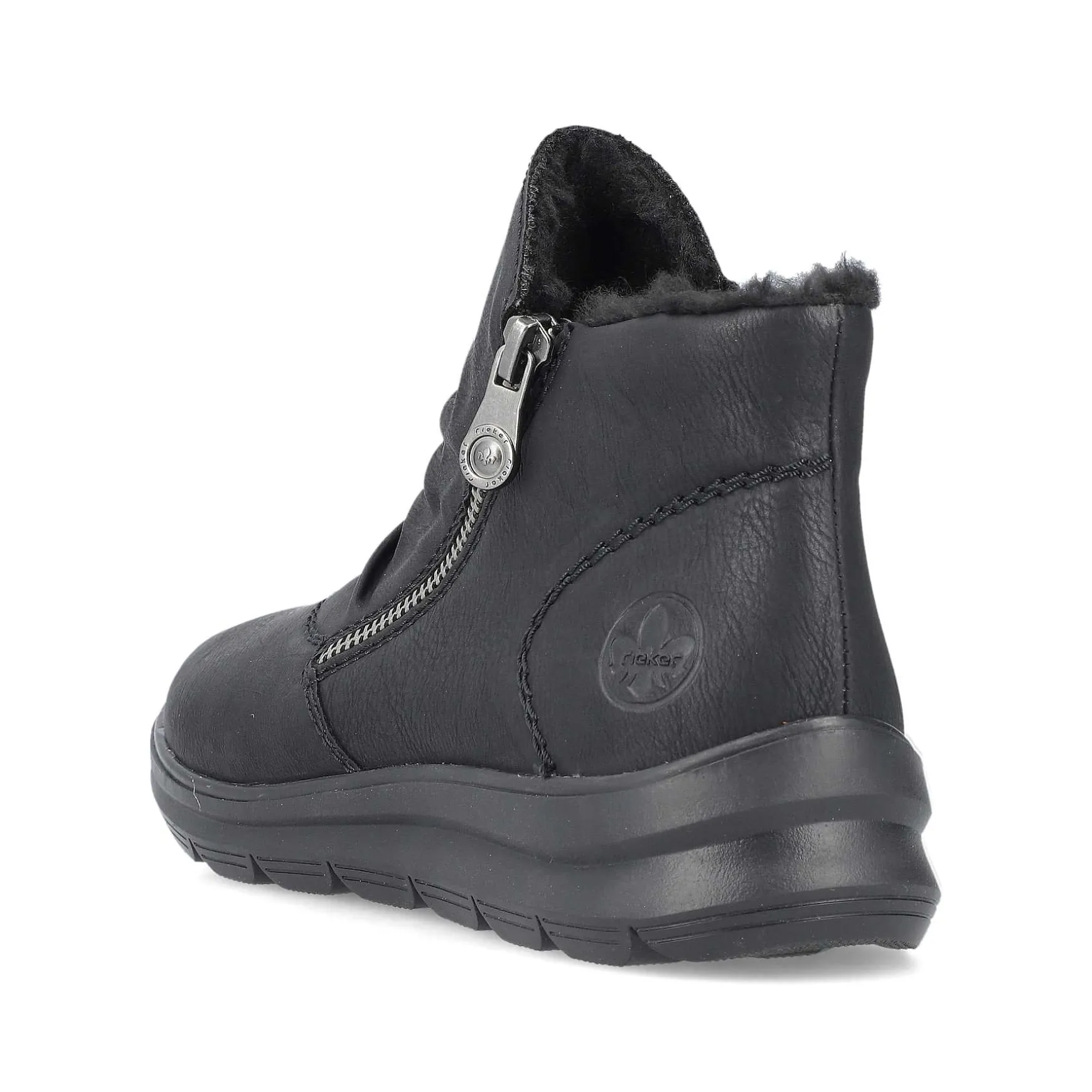 Rieker Women'S Slippers Jet Black