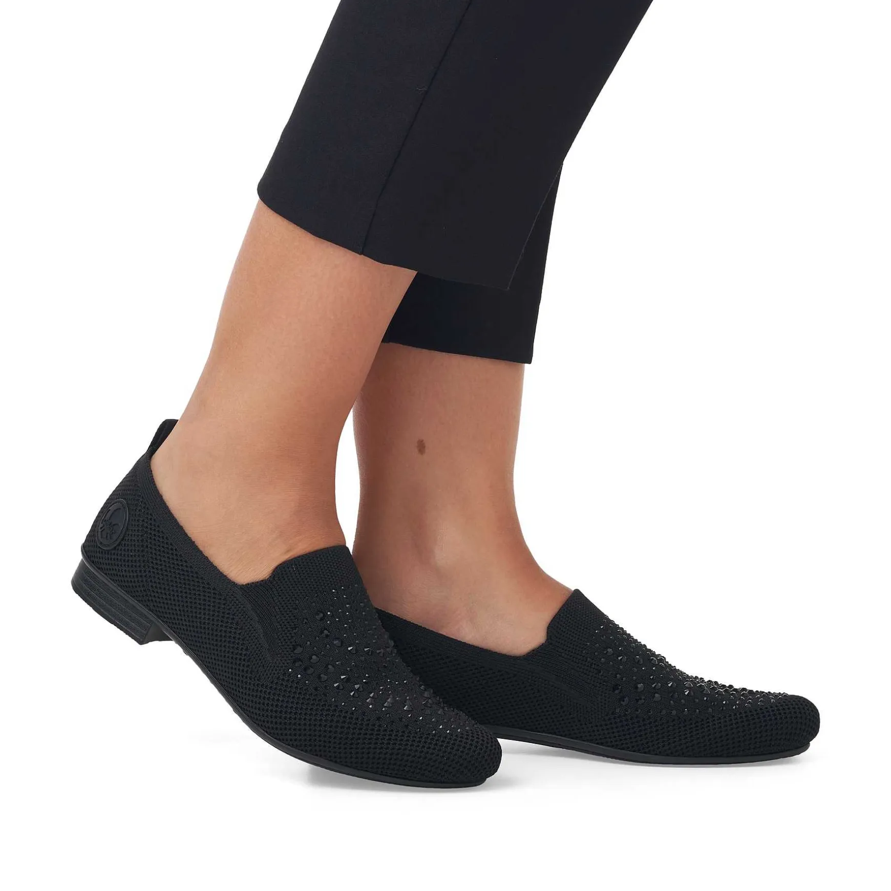 Rieker Women'S Slippers Jet Black