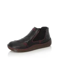 Rieker Women'S Slippers Jet Black