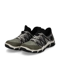 Rieker Women'S Slippers Khaki Green