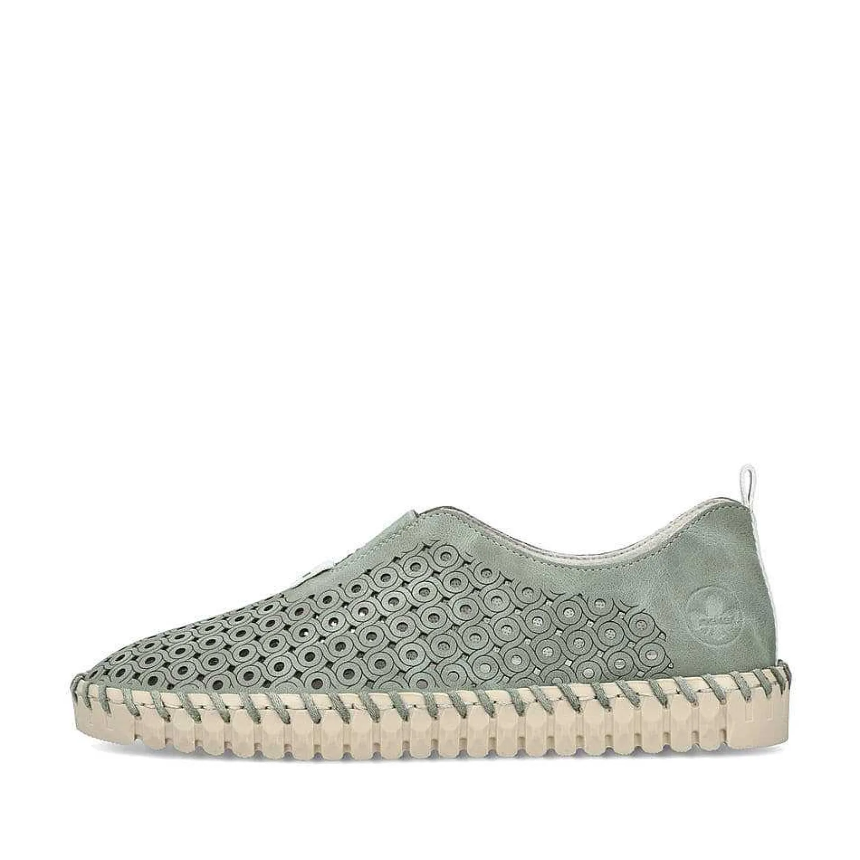 Rieker Women'S Slippers Khaki Green