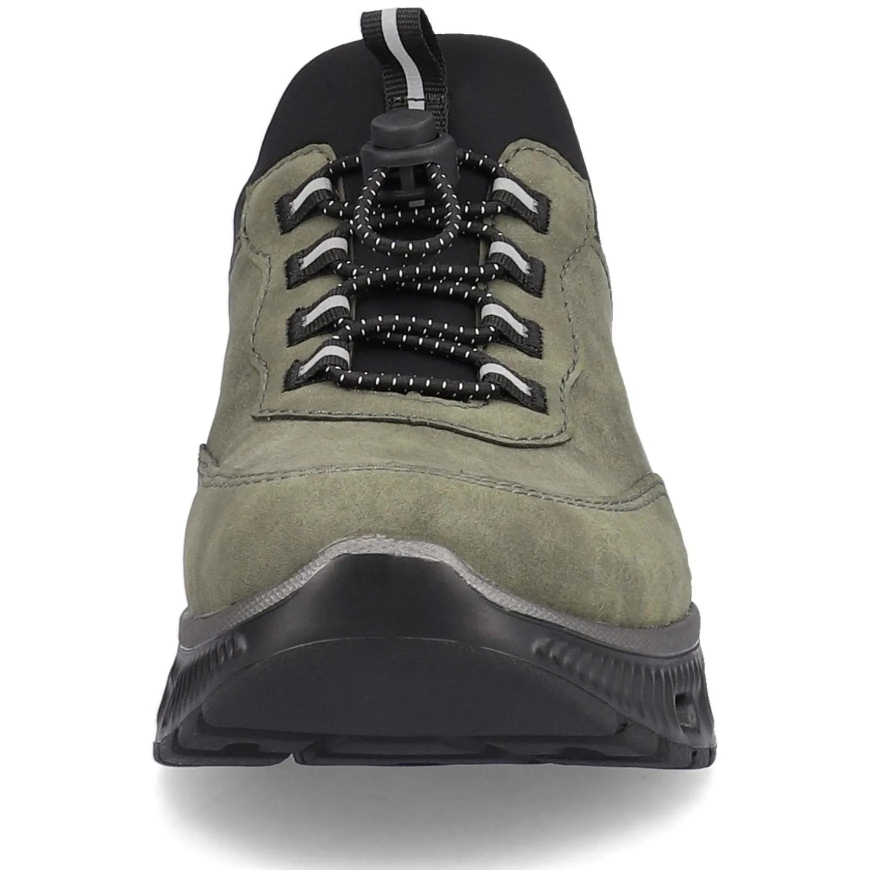 Rieker Women'S Slippers Khaki-Black