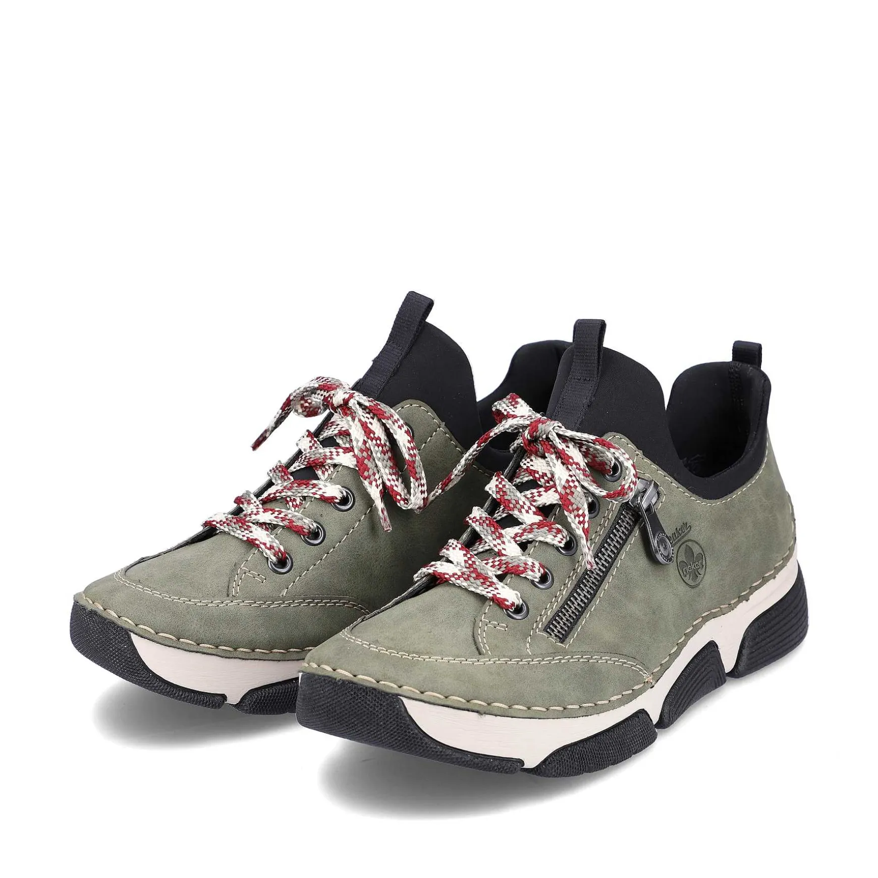 Rieker Women'S Slippers Khaki Green