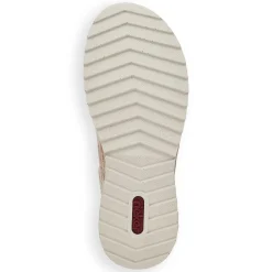 Rieker Women'S Slippers Multi-Beige