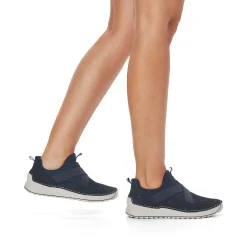 Rieker Women'S Slippers Navy Blue