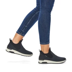 Rieker Women'S Slippers Navy Blue